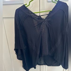 Forever 21 poncho style blouse